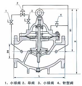 900X緊急關閉閥結(jié)構(gòu)圖